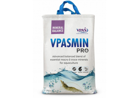 VPASMIN PRO – Khoáng Mg, K cho tôm lột xác đều, vỏ cứng