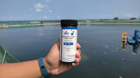 Sử dụng công nghệ để cải thiện chất lượng nước ao nuôi tôm